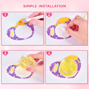 28PCs Valentine’s Slime with Maze Box & Heart-Shaped Cards - PopFun