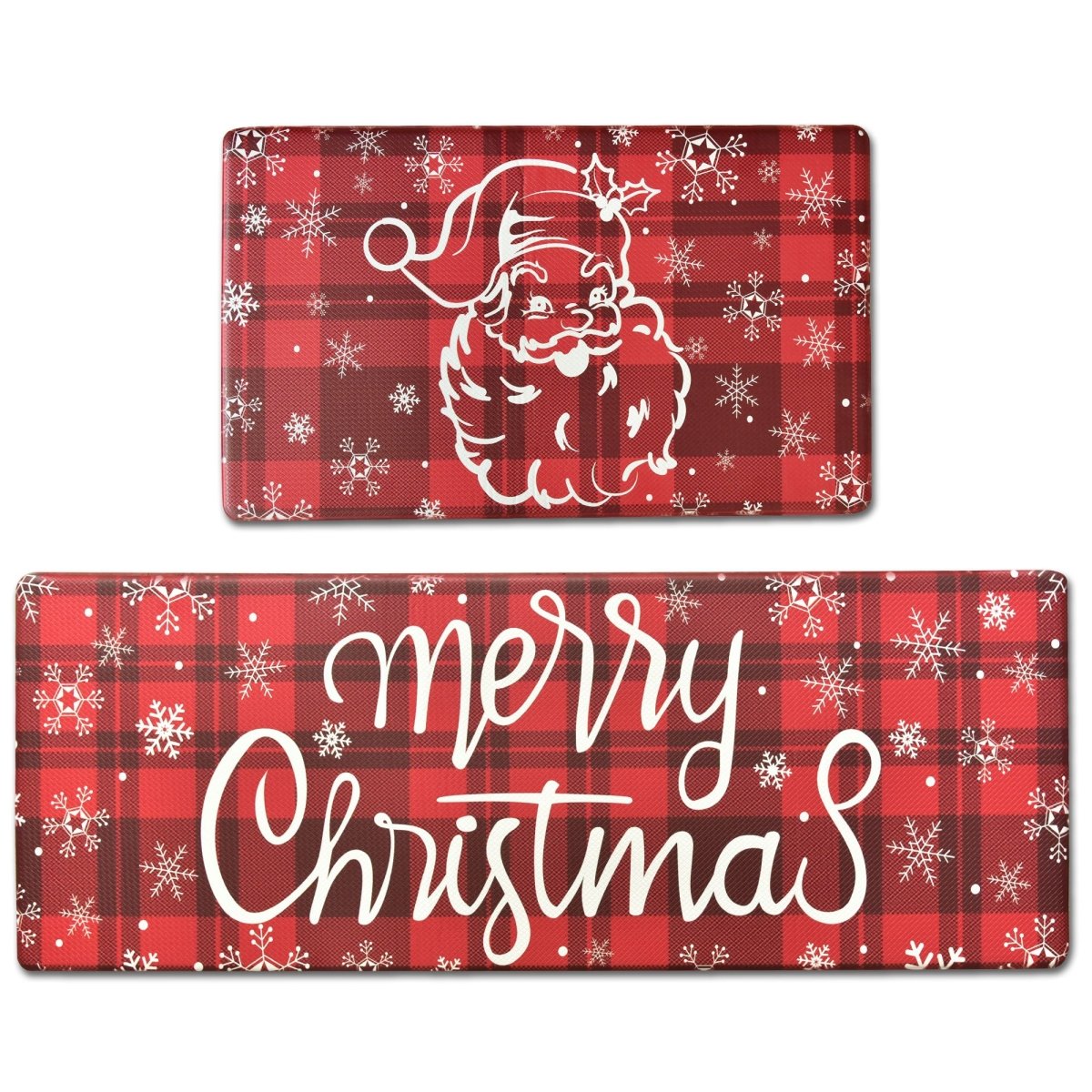 2PCS Christmas Santa Claus Kitchen Mat - PopFun