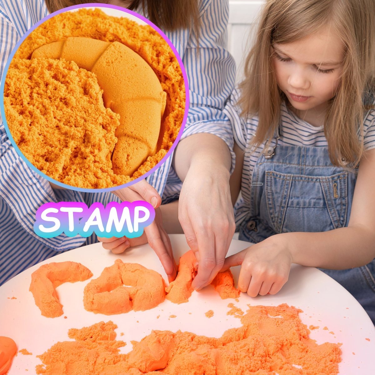 30PCs Valentine Sand Slimes with Cards for Kids Valentine’s Day - PopFun