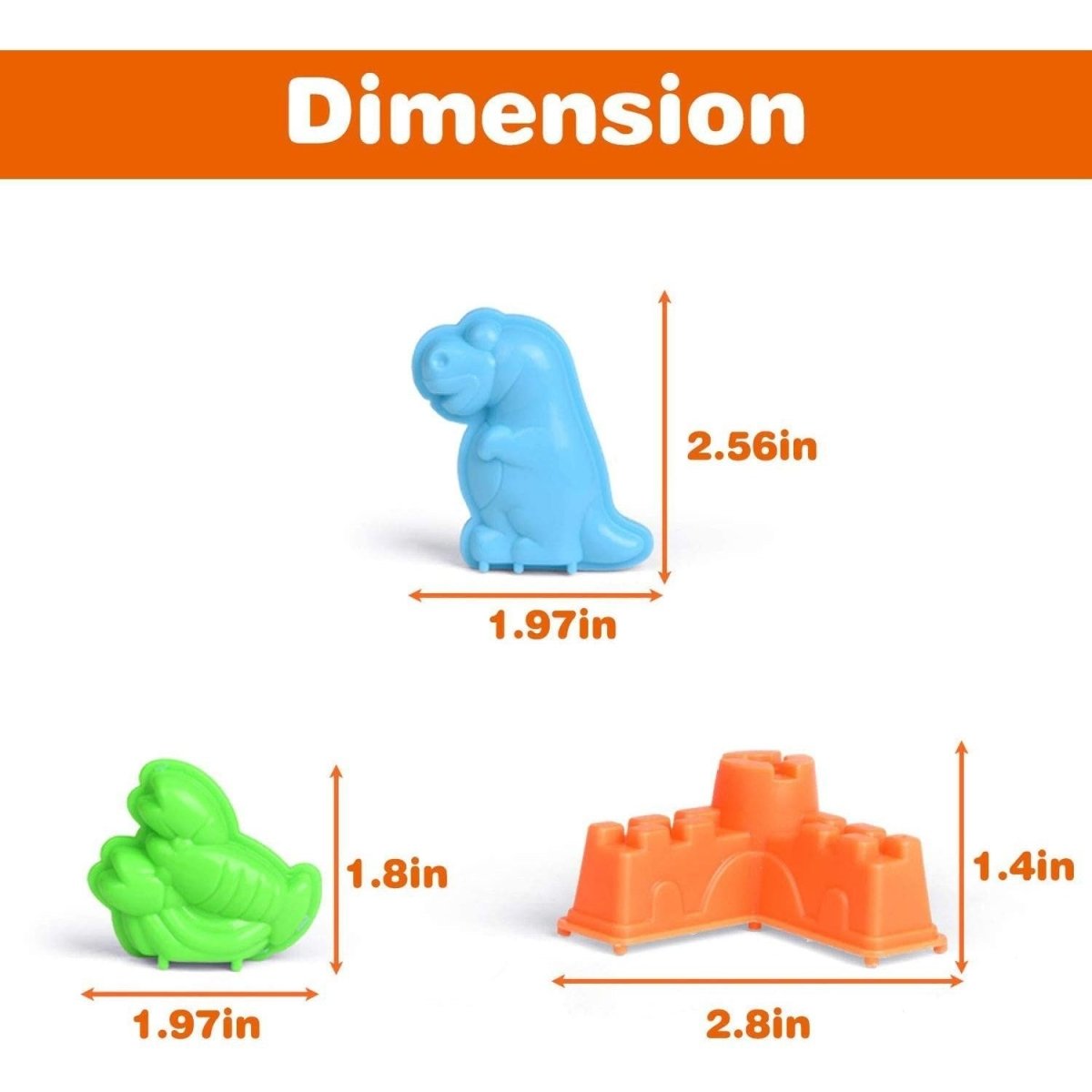 36 PCS Sand  & Clay Mold Kit Prefilled Easter Eggs | PopFun