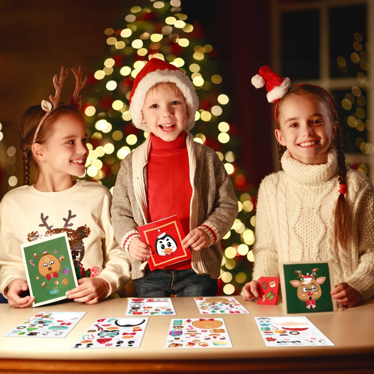 36PCS Christmas Themed Stickers - PopFun