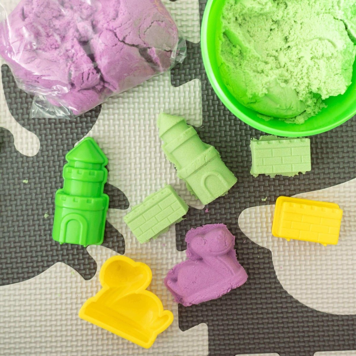 36pcs Safari Animal Sand Molds Set Treasure Eggs | PopFun