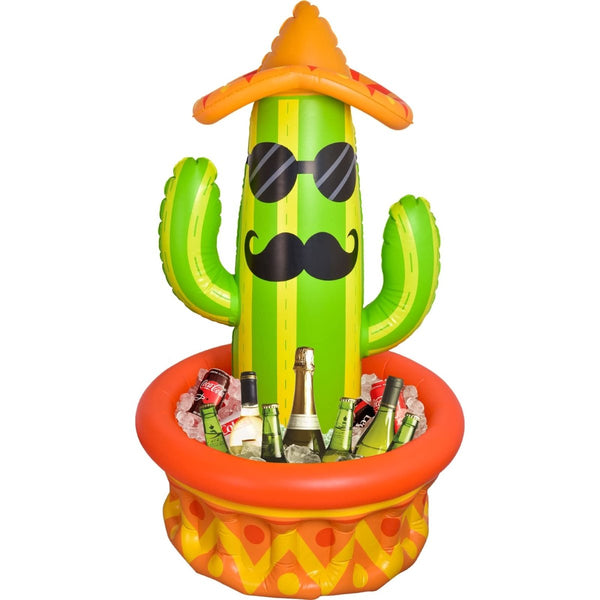 succulent sipper cactus cooler 46″ Inflatable Cactus Cooler for Parties