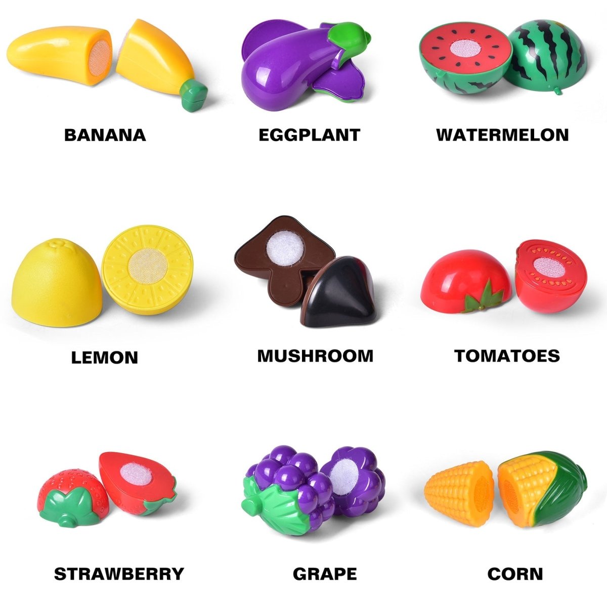 53 Pcs Kitchen Toy Pretend Play Set - PopFun