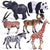 6 Pcs Wild Animal Building Blocks | PopFun