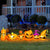 7ft Long Halloween Inflatable Horizontal Pumpkins Row - PopFun