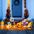 7ft Long Halloween Inflatable Horizontal Pumpkins Row - PopFun