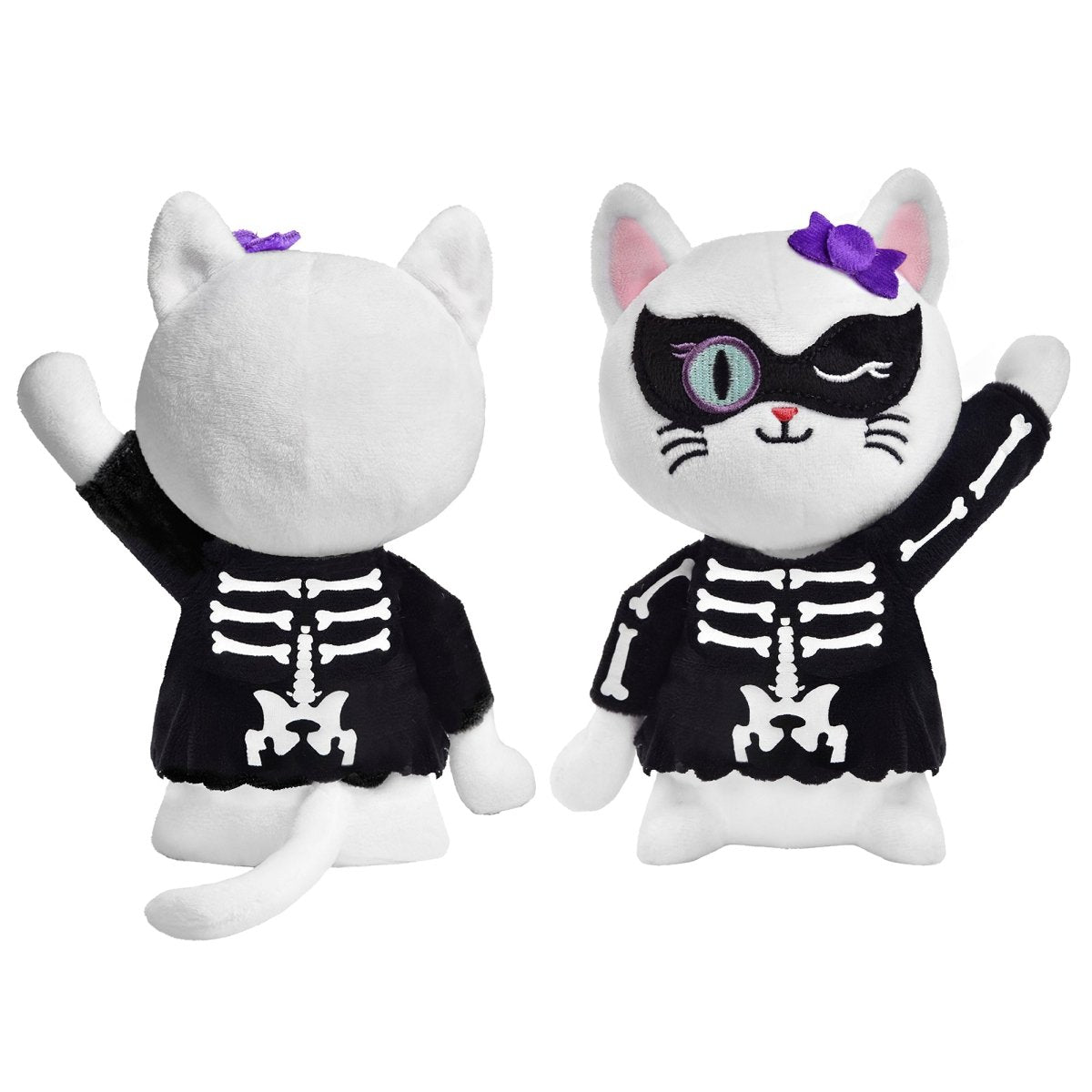 8 inch Tall Halloween Cat Plush Toy - PopFun