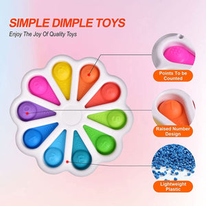 8 Pcs Pop it Fidget Toy Pack - PopFun