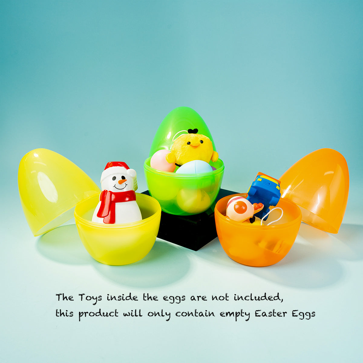 Jumbo Easter Eggs Bulk 12 Pcs - PopFun
