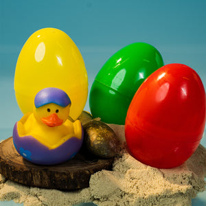 Easter Eggs with Rubber Duck Toys 18pcs