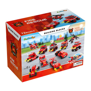 Fire Rescue Cars Building Blocks