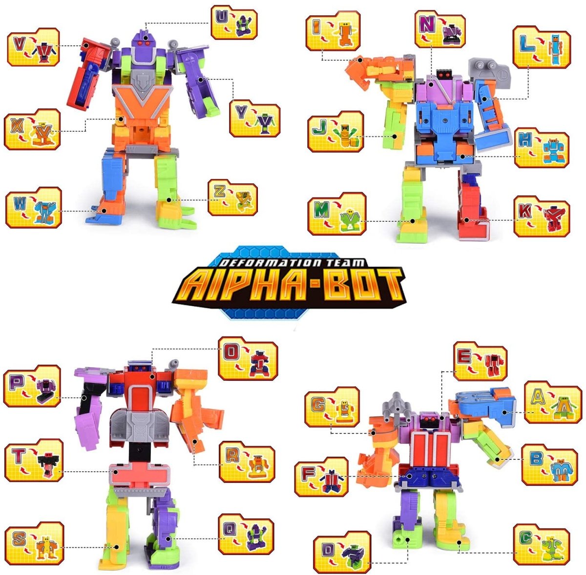 Alpha Robot for Kids - PopFun
