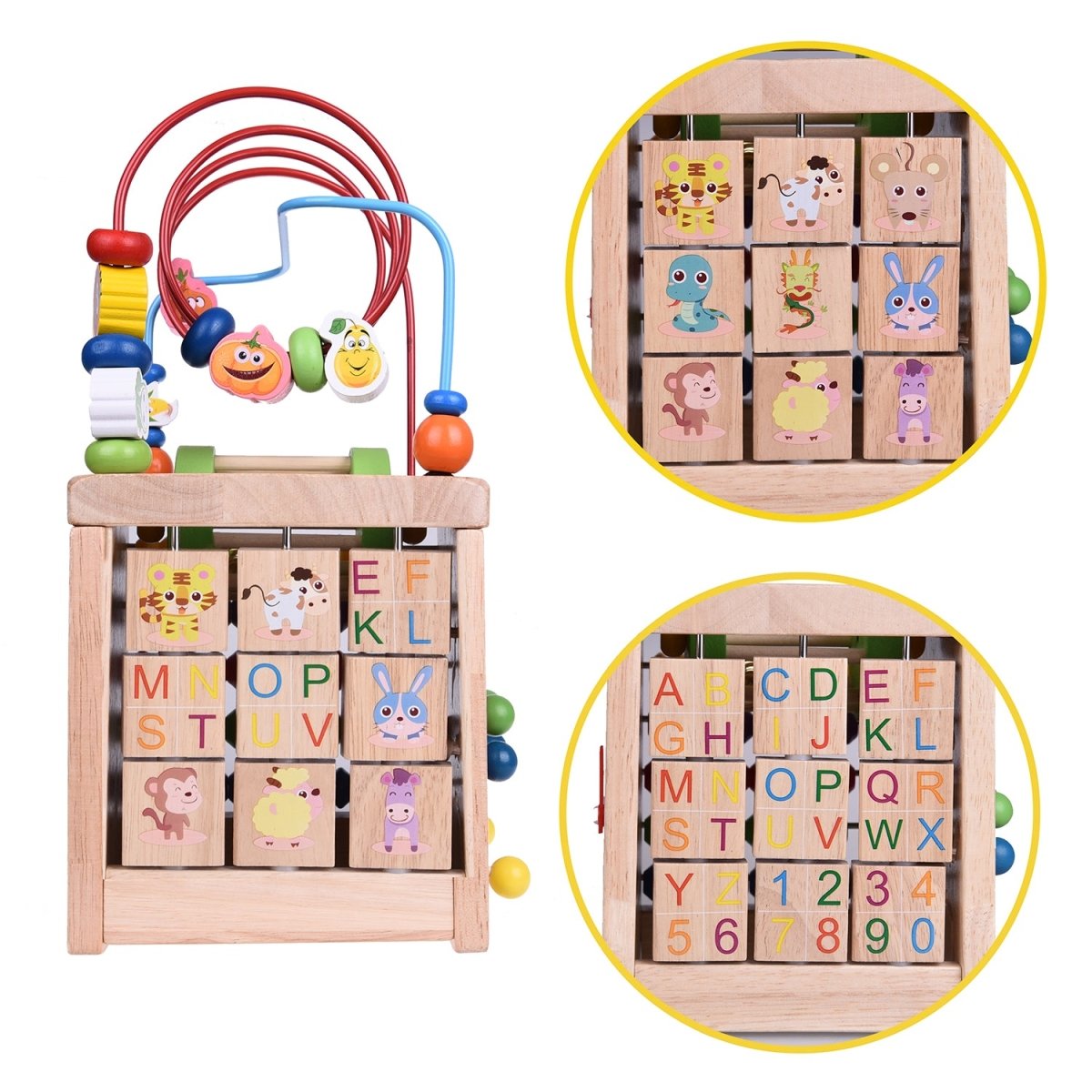 Alphabet and Clock Bead Maze - PopFun