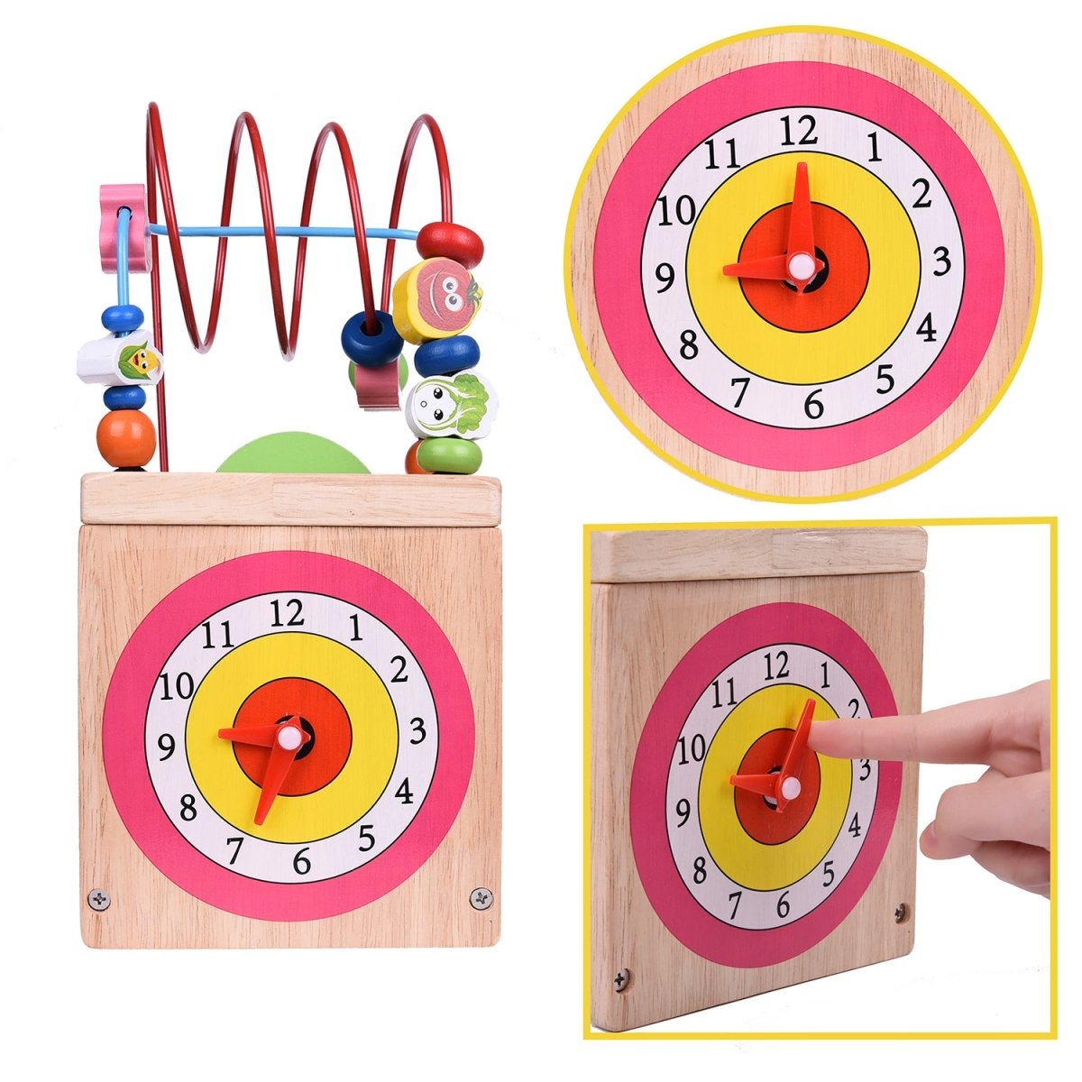 Alphabet and Clock Bead Maze - PopFun