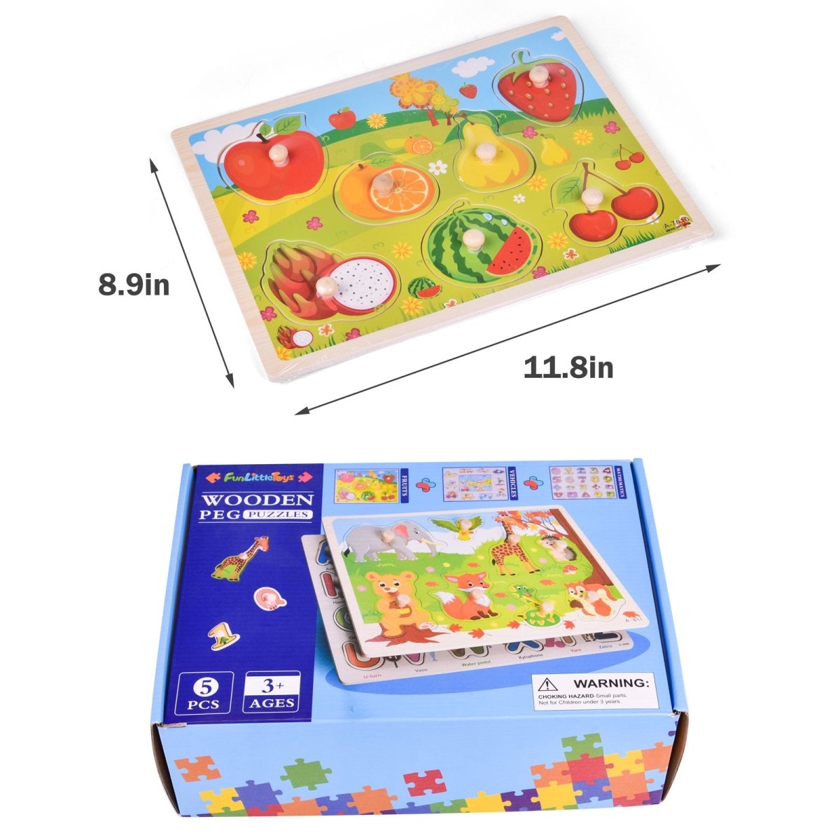 Alphabet Numbers and Animal Puzzles - PopFun