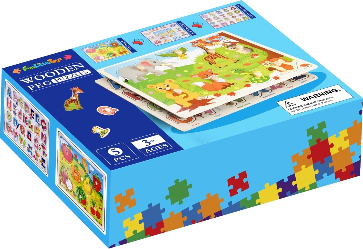 Alphabet Numbers and Animal Puzzles - PopFun