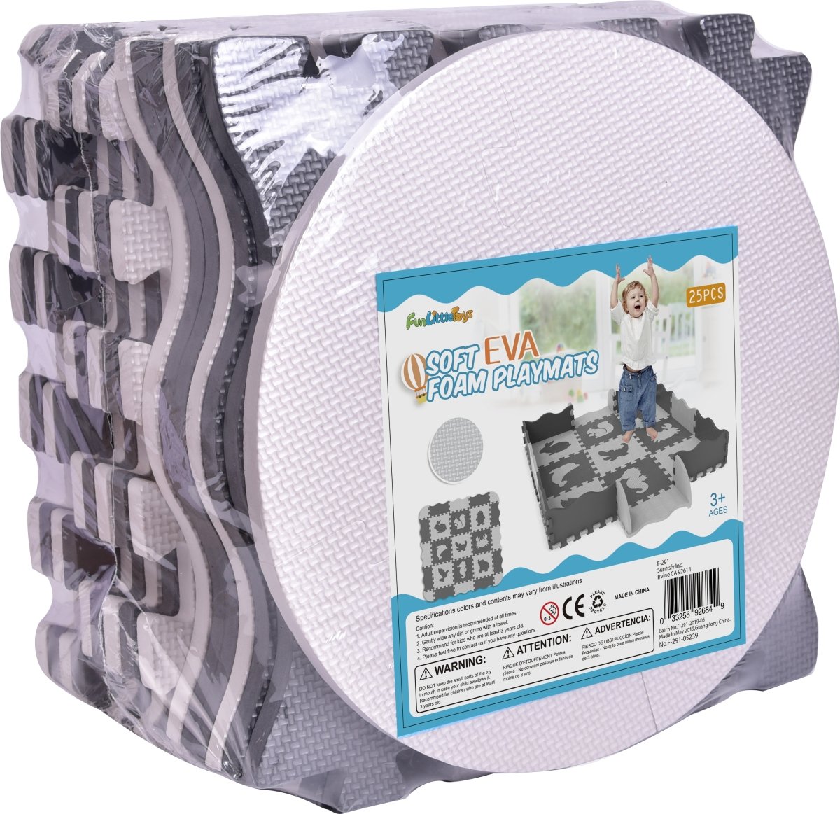 Animal Baby PlayMat Foam Set | PopFun