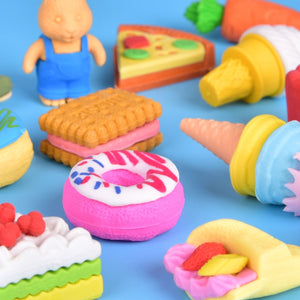 Animal & Food Erasers Gifts for Kids 58pcs - PopFun