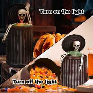 Animated Skeleton in a Trashcan - PopFun