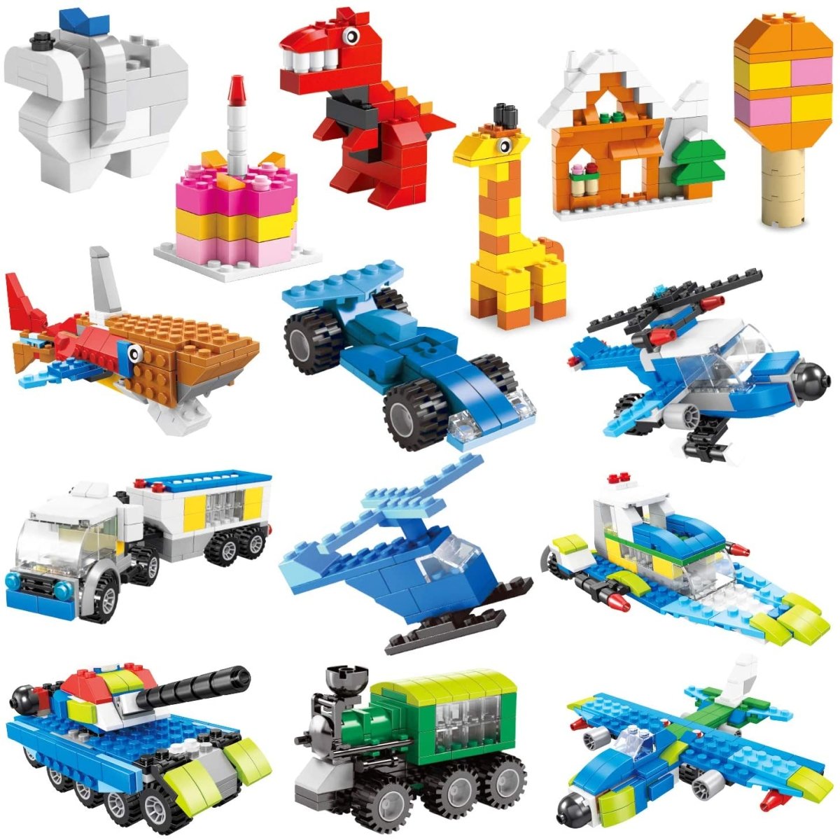 Assorted Building Blocks - PopFun