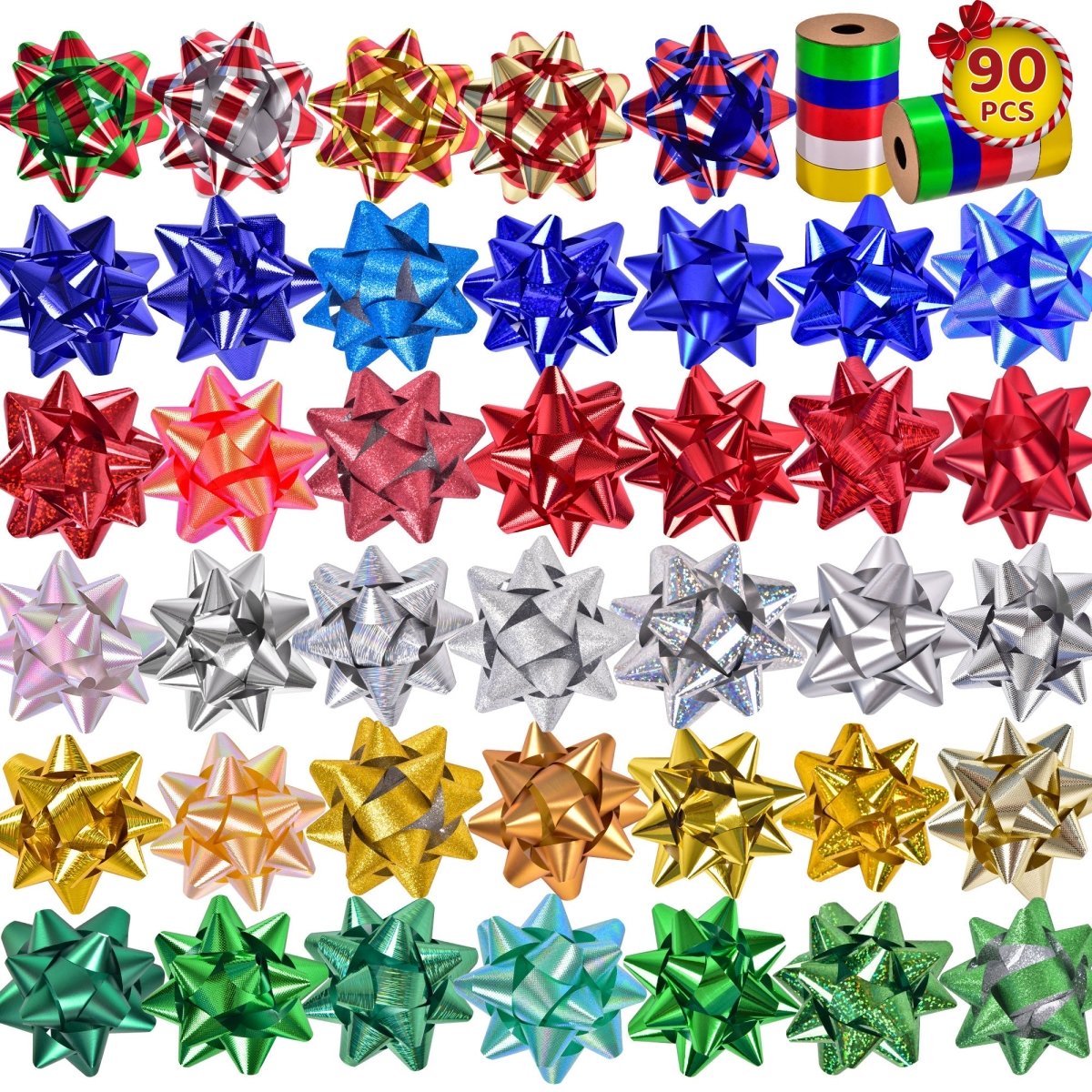 Assorted Gift Wrap Bows - PopFun
