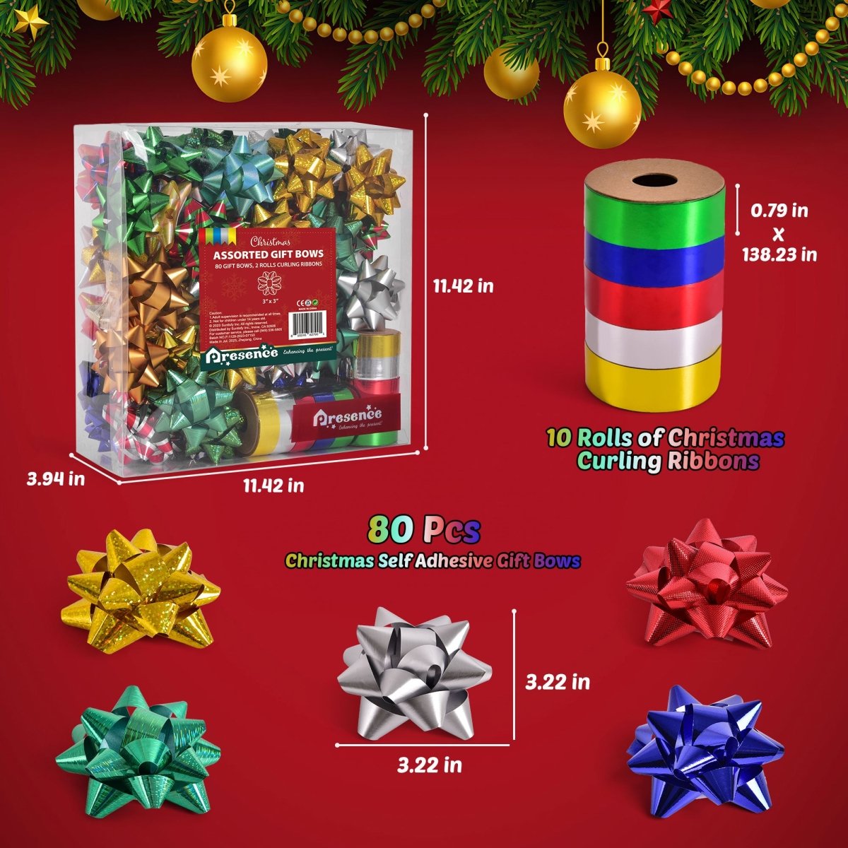 Assorted Gift Wrap Bows - PopFun