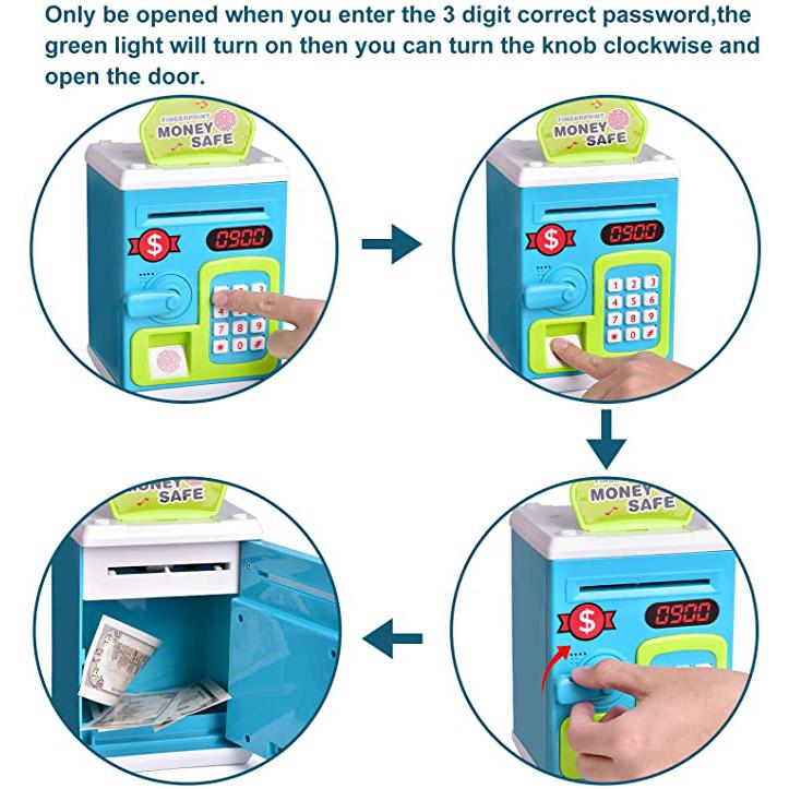 ATM Piggy-Bank Pretend Play Sets - PopFun