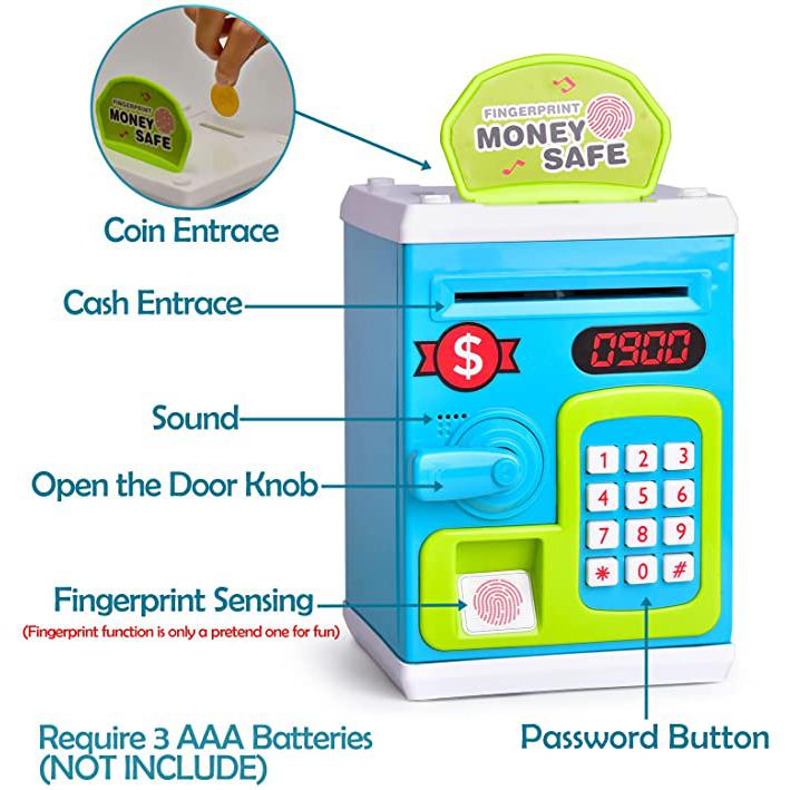 ATM Piggy-Bank Pretend Play Sets - PopFun