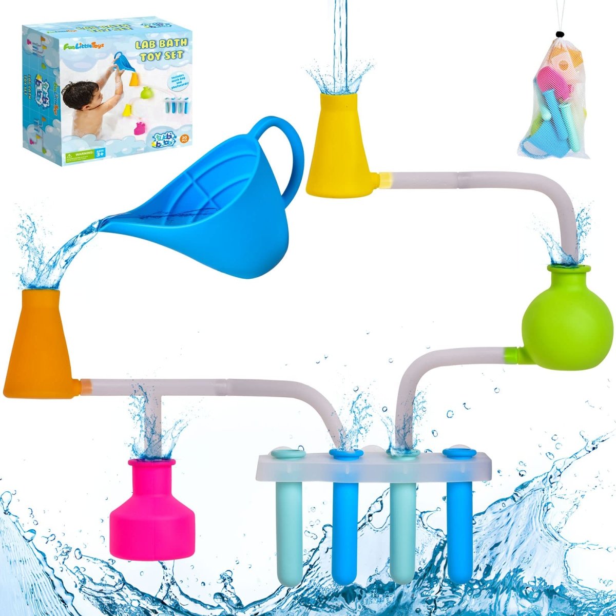Baby Bath Toy Science Lab Set - PopFun