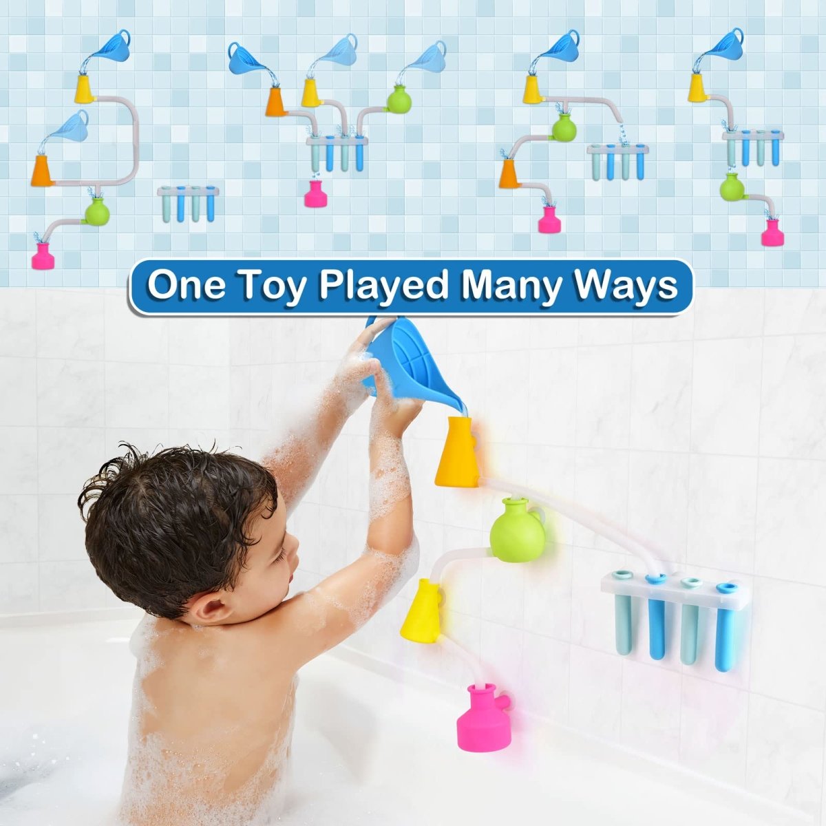 Baby Bath Toy Science Lab Set - PopFun