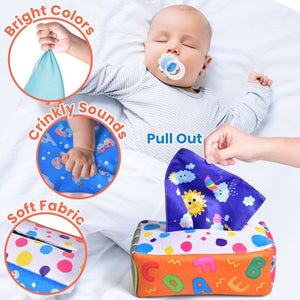 Baby Tissue Box Toy