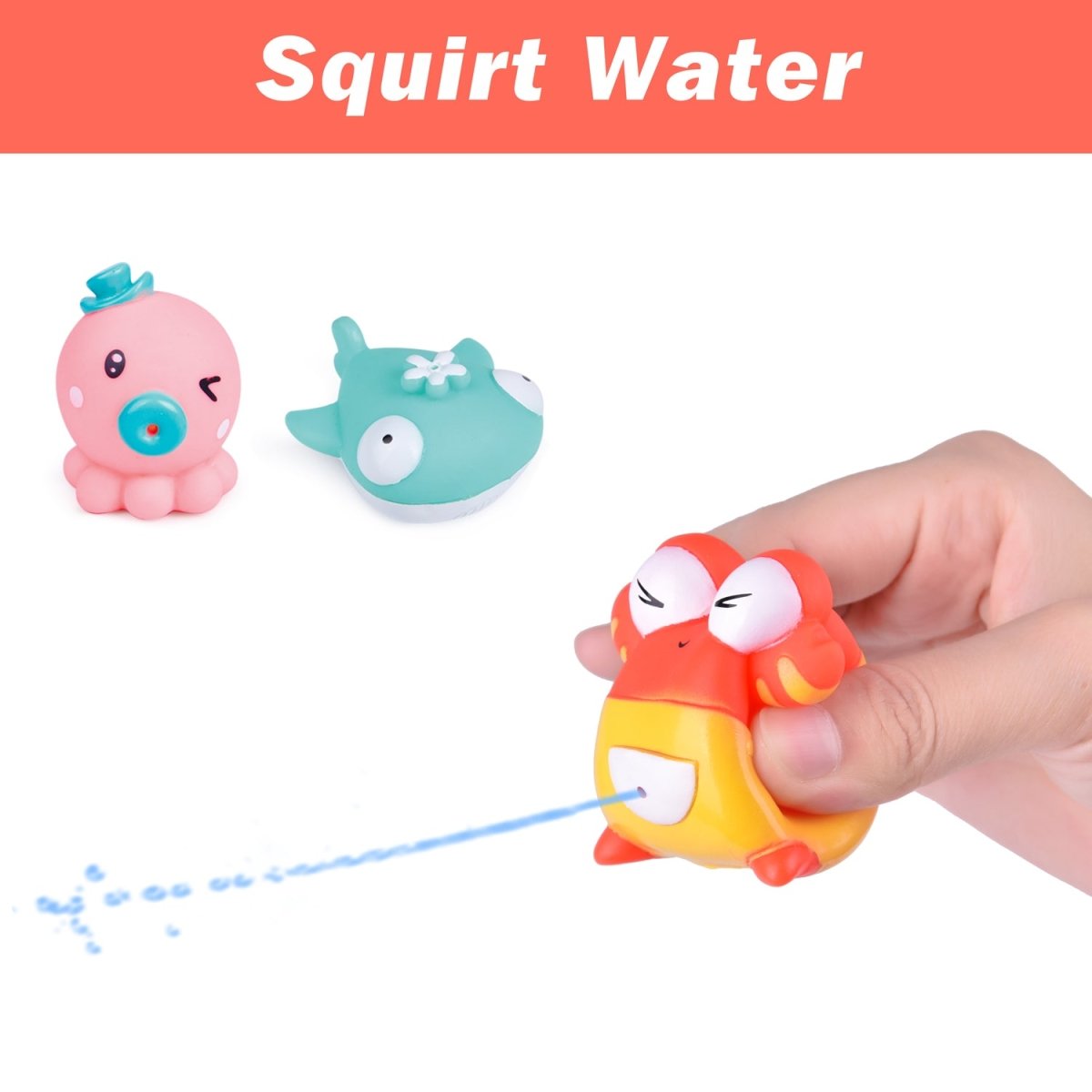 Bath Squirter for Toddler (8pcs) - PopFun