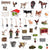 Big Barn Farm Toys 59 Pcs - PopFun