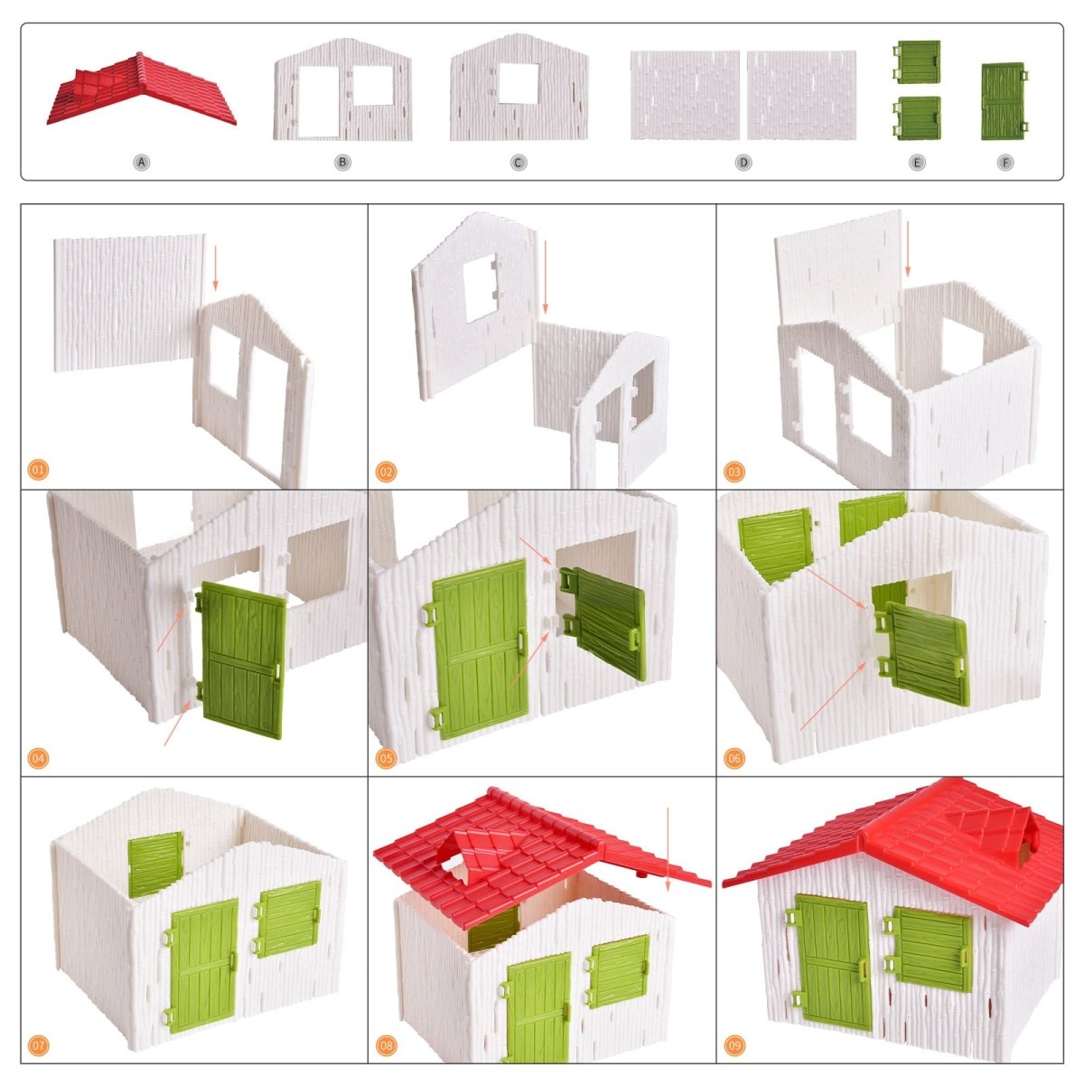 Big Barn Farm Toys (59pcs) - PopFun