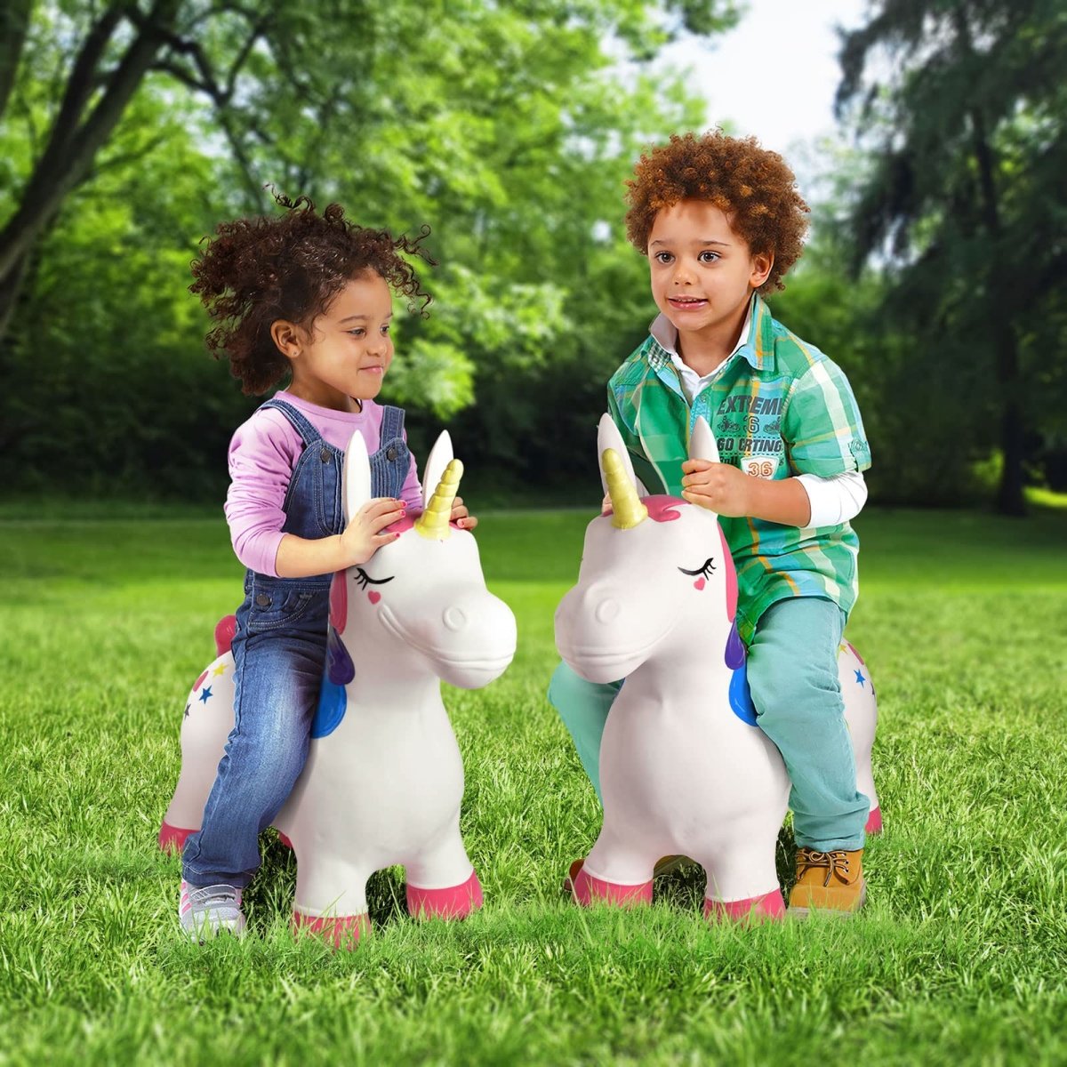 Bouncy Unicorn Horse - PopFun