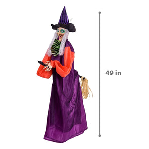 Broom-Riding Witch - PopFun
