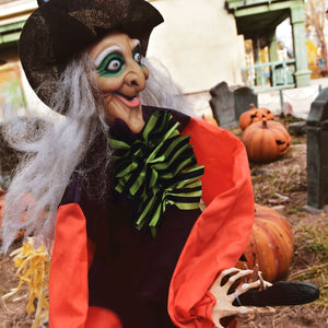 Broom-Riding Witch - PopFun