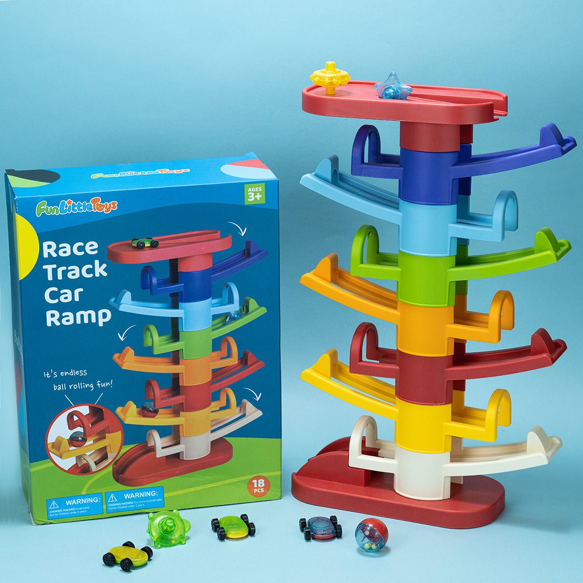 Car Ramp Toy for Toddlers - PopFun