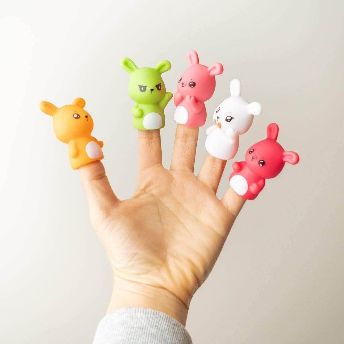 Chicks and Bunnies Finger Puppets - PopFun