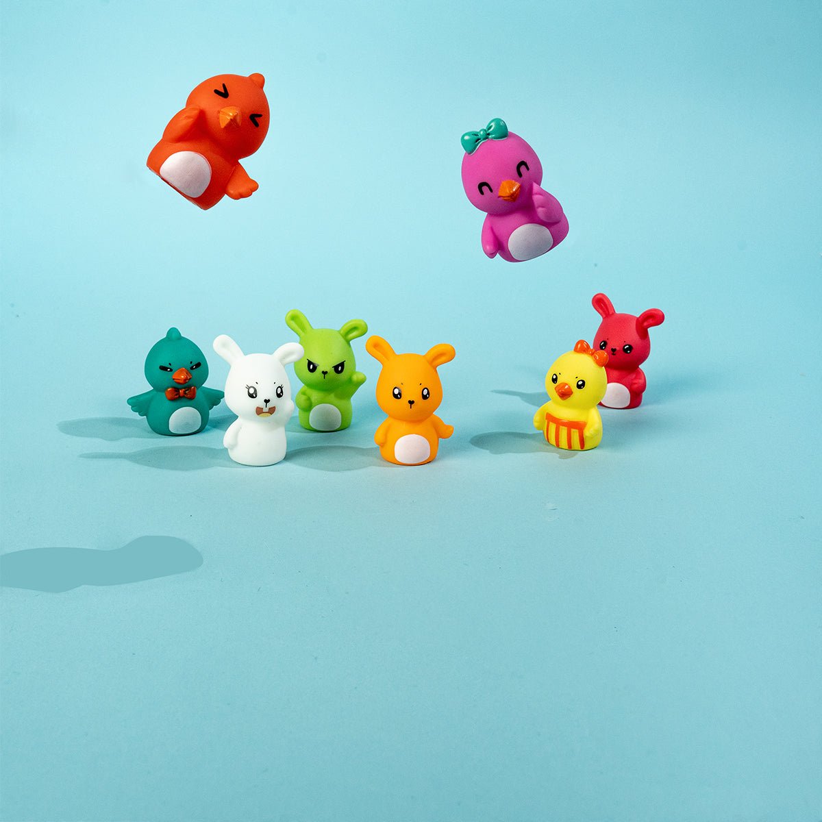 Chicks and Bunnies Finger Puppets - PopFun