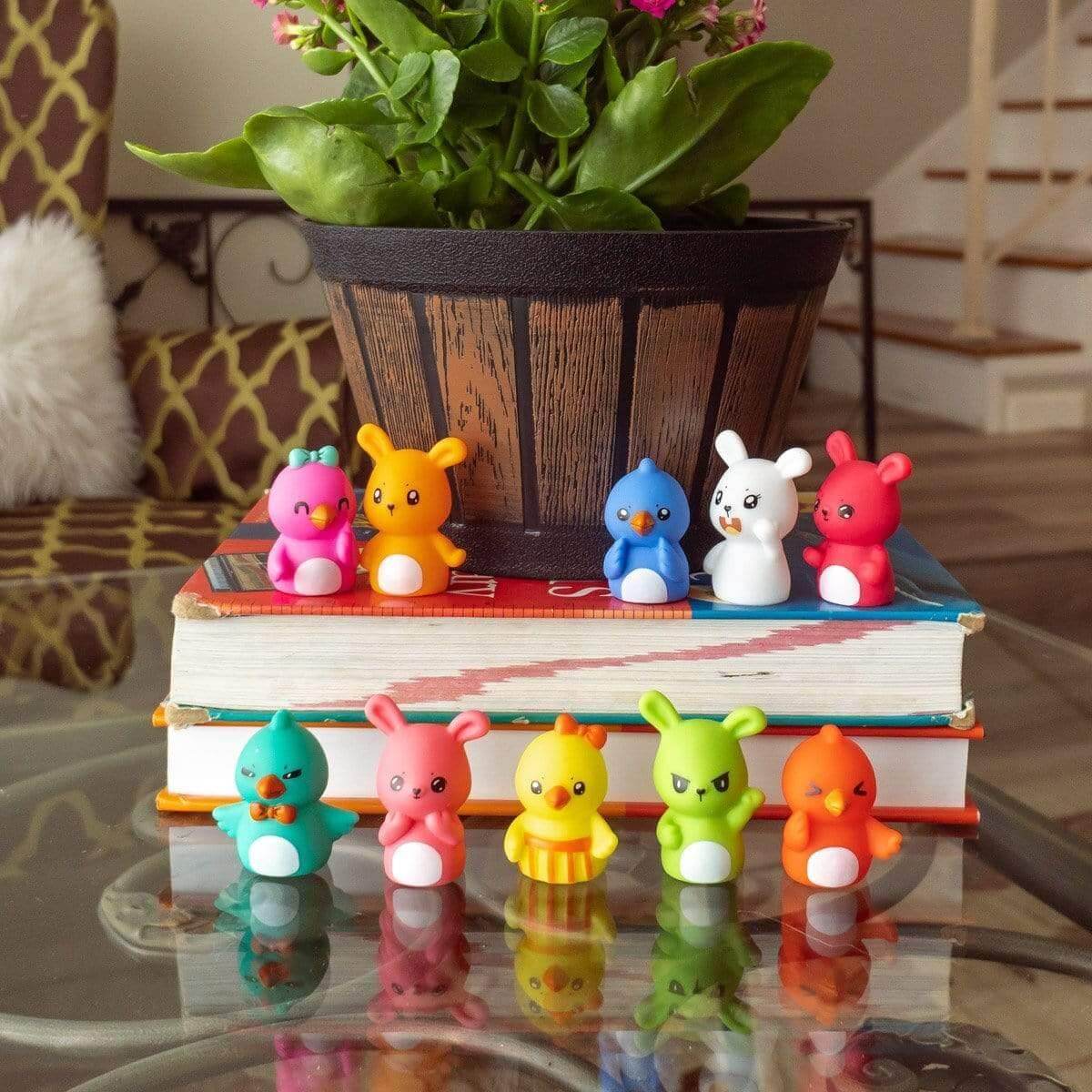 Chicks and Bunnies Finger Puppets - PopFun