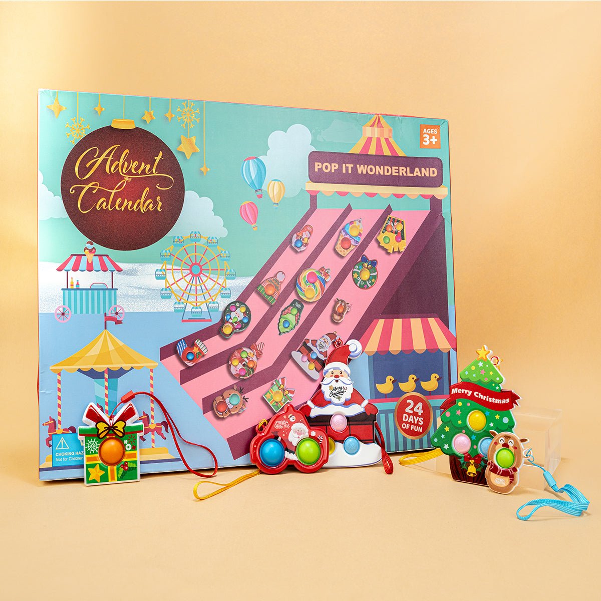 Christmas Advent Calendar - Fidget Toys for Kids - PopFun