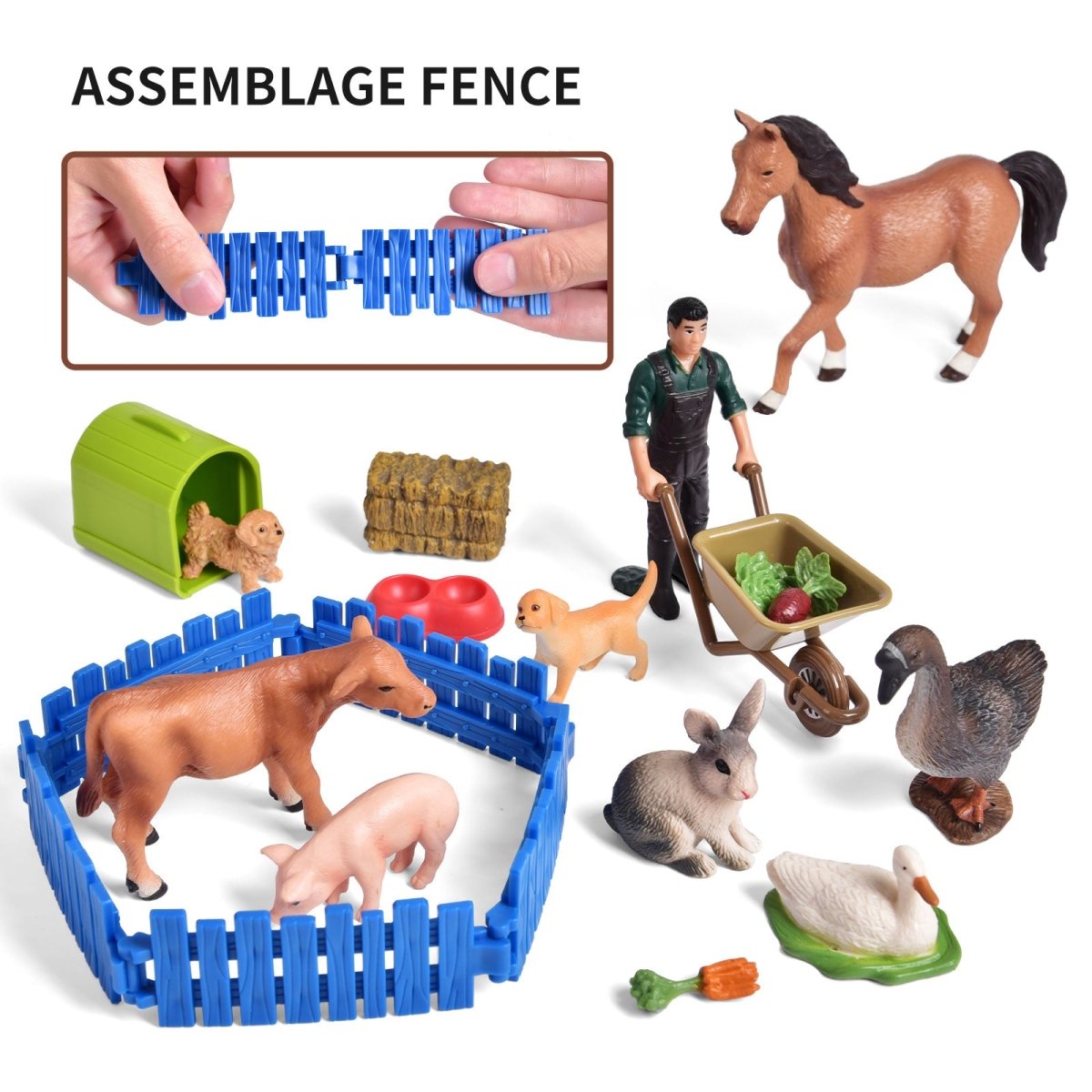 Christmas Advent Calendar for Kids - Farm Set - PopFun