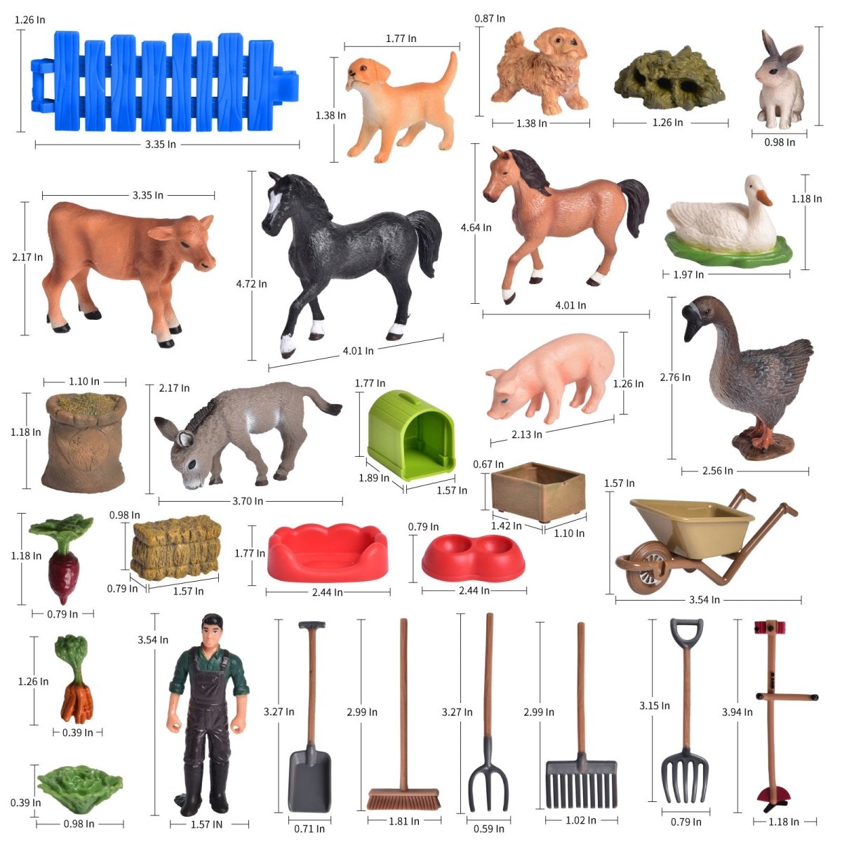 Christmas Advent Calendar for Kids - Farm Set - PopFun