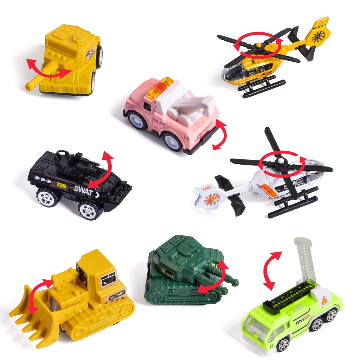 Christmas Countdown Advent Calendar with Cars - PopFun