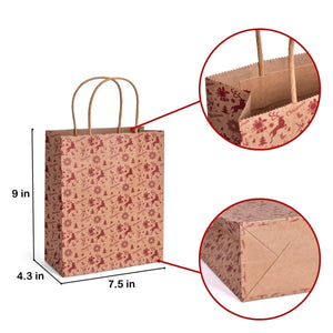 Christmas Gift Bags- Pattern Designs - PopFun
