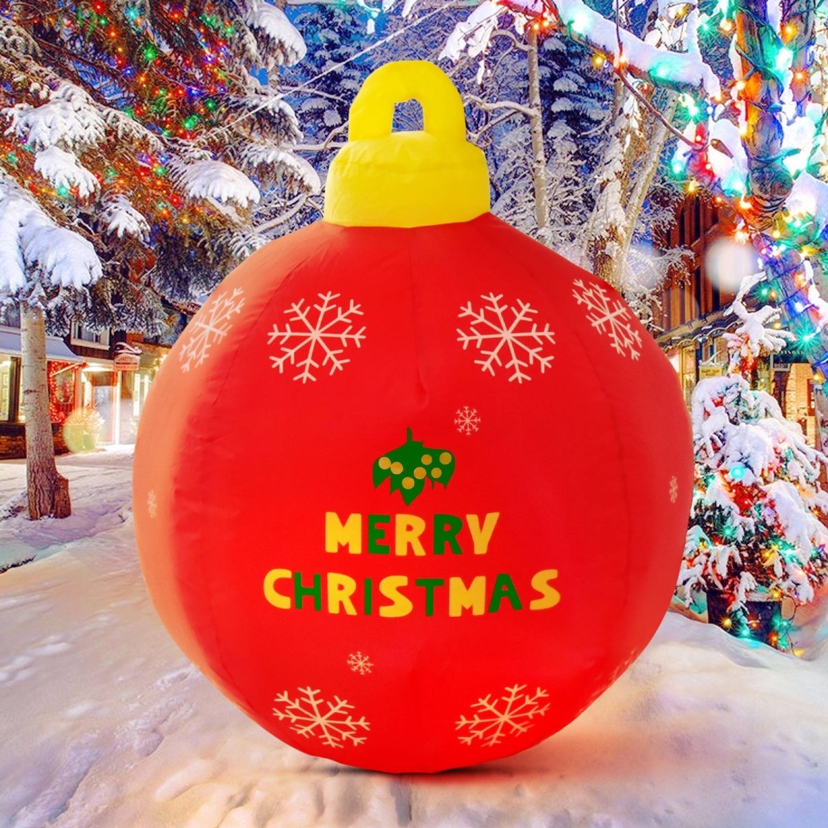 Christmas Inflatables Ball Ornaments- Wholesale - PopFun