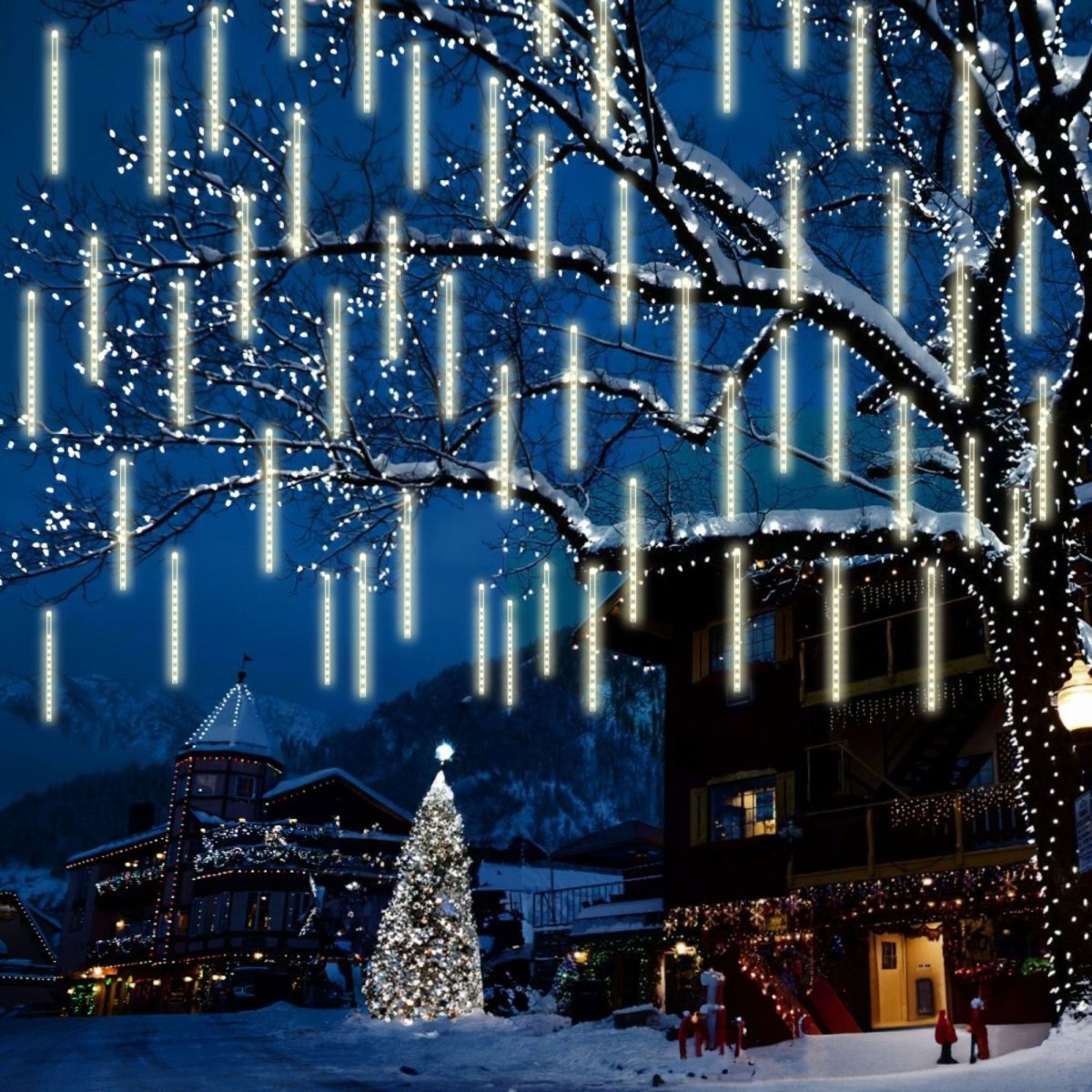 Christmas Meteor Light String LED - PopFun