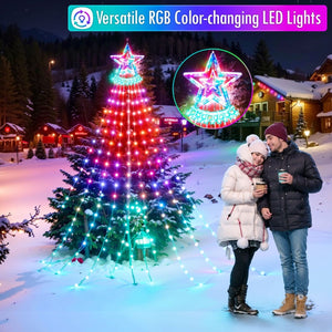 Christmas Star Strip Lights - PopFun